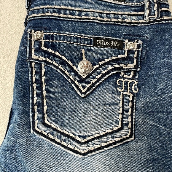 Miss Me Chloe Boot Denim Jeans Size 29 - Picture 3 of 11